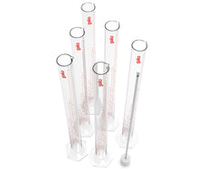 Load image into Gallery viewer, gako MedCaps Glass cylinder set - incl. tamper tool &amp; glass cylinder brush
